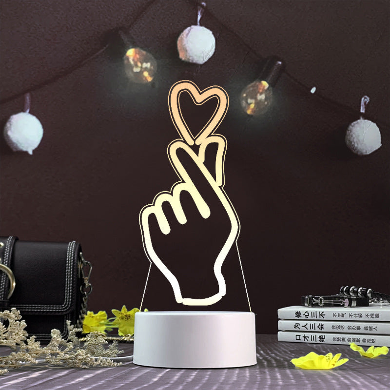 3D Cartoon Jellyfish USB Night Light with customizable design options, featuring acrylic lampshade and multiple lighting modes. Perfect for gifts, home decor, and creative lighting.
