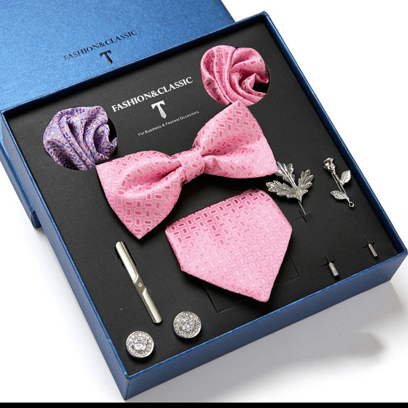 Men's tie featuring a sleek drop shape and arrow style, designed with high-quality printing. Ideal for formal occasions, presented in a stylish gift box. Dimensions: 145 x 7.5 x 3.5 CM.