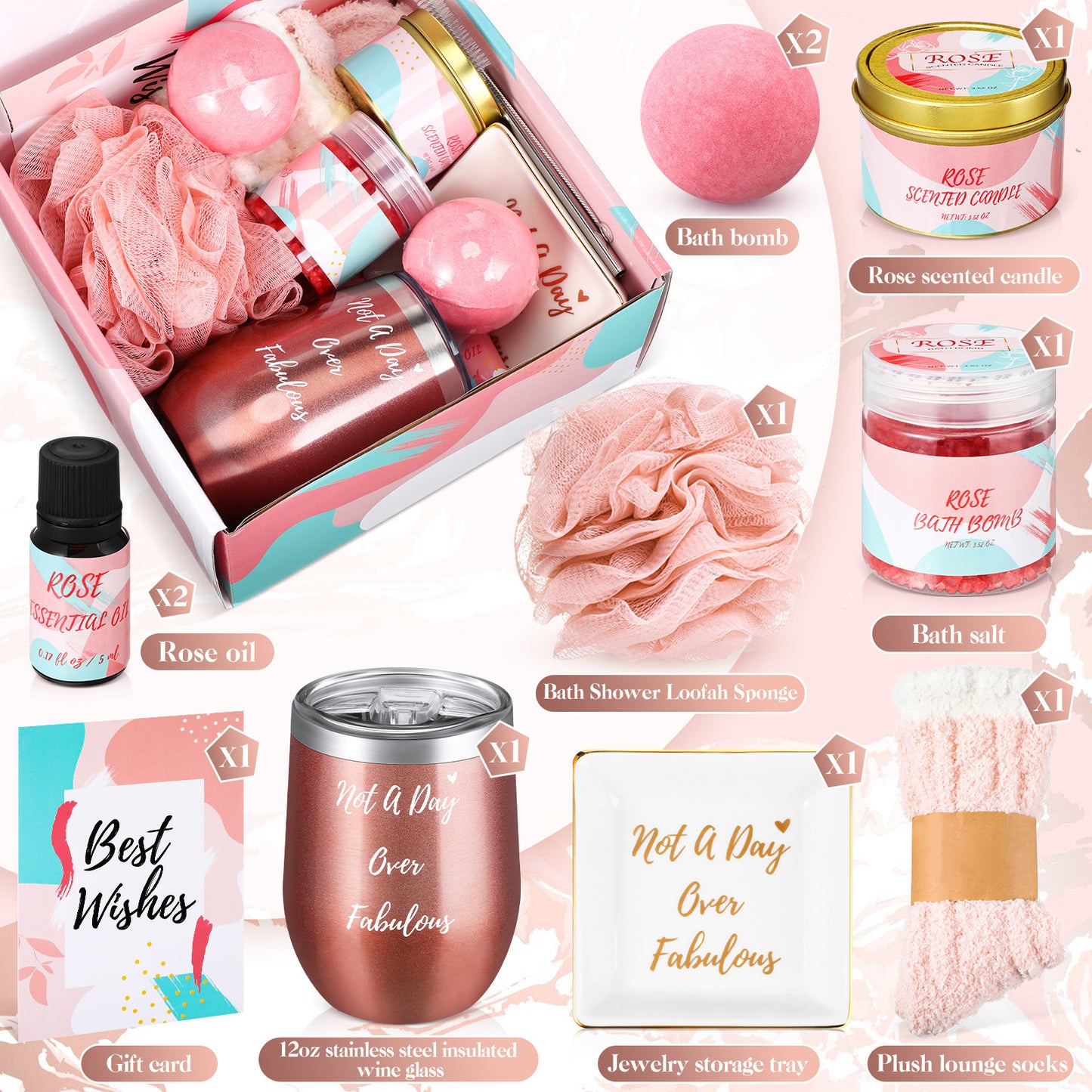 **Bath Salt Gift Box – A luxurious bath salt set for deep cleansing and relaxation. Perfect for a spa-like experience at home or as a thoughtful gift.**
