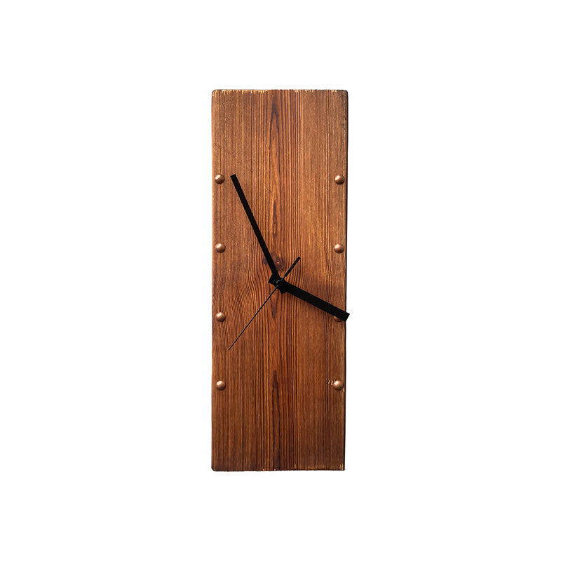 Add a touch of classic charm and timeless elegance to your living space with the Vintage Solid Wood Art Deco Rectangular Wall Clock. Designed to blend beautifully into your home décor, this sophisticated piece brings both functionality and style to any room.