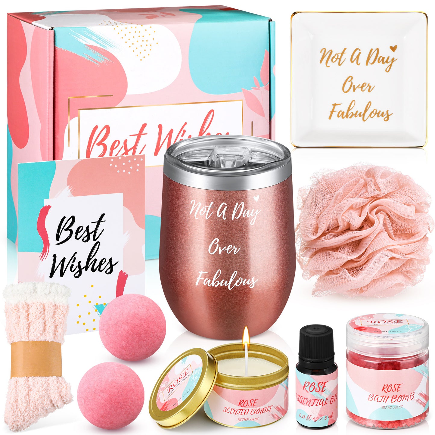 **Bath Salt Gift Box – A luxurious bath salt set for deep cleansing and relaxation. Perfect for a spa-like experience at home or as a thoughtful gift.**