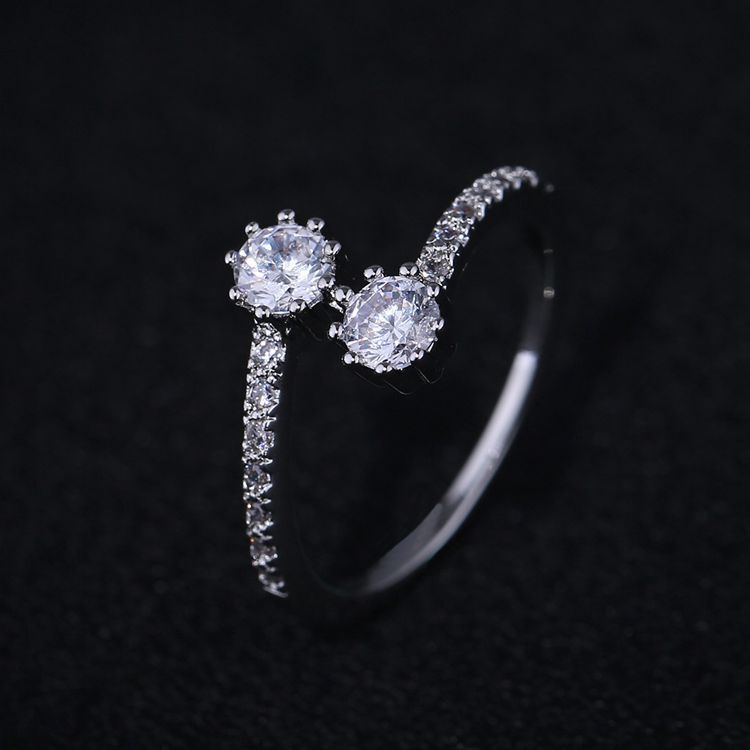 Celebrate your love with the Elegant Zirconia Wedding & Engagement Ring, a stunning piece from our Luxury Bridal Collection. This exquisite ring is designed to symbolize the beauty and commitment of your union, crafted with attention to every detail to ensure timeless elegance.
