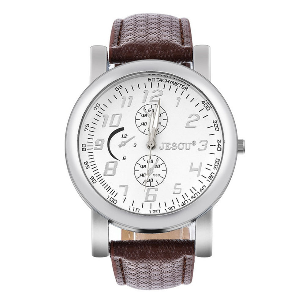 Elegant quartz watch gift set with a 24 cm strap, 2.0 cm band, and 4.0 cm dial, perfect for gifting or personal use.