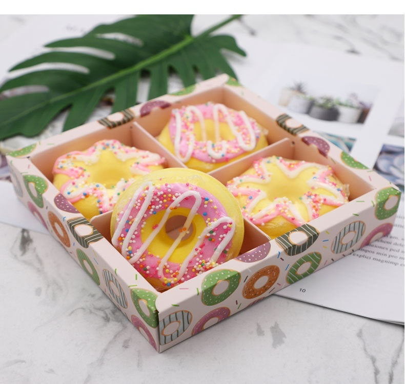 **Donut Explosion Salt Bombs Set – Fun, donut-shaped bath salt bombs for exfoliation, oil control, and a refreshing bath experience. Perfect for all skin types!**
