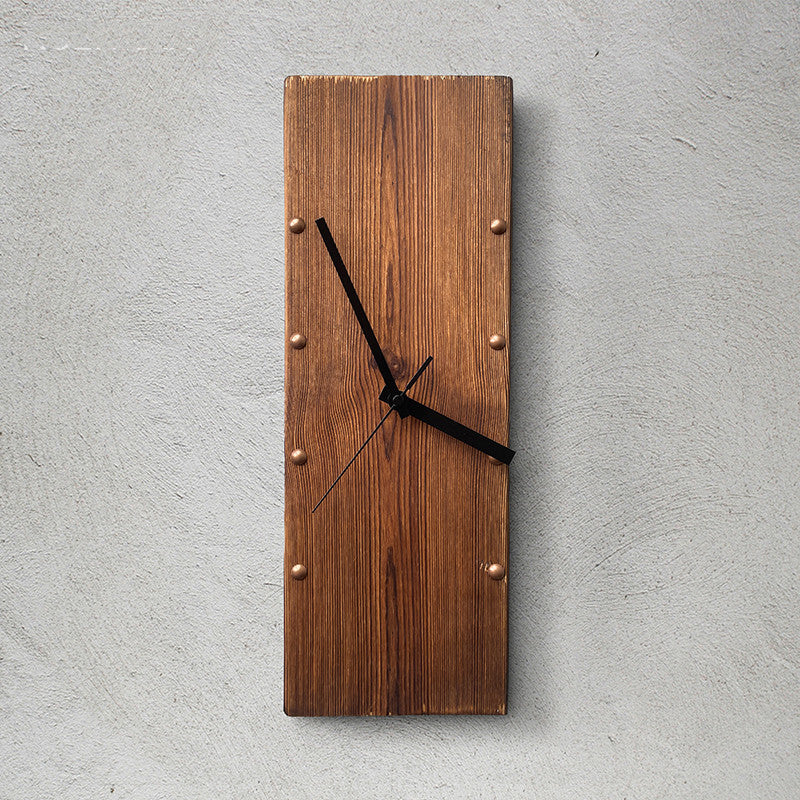 Add a touch of classic charm and timeless elegance to your living space with the Vintage Solid Wood Art Deco Rectangular Wall Clock. Designed to blend beautifully into your home décor, this sophisticated piece brings both functionality and style to any room.