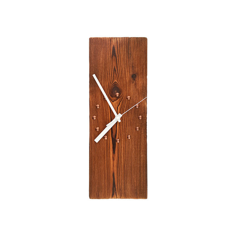 Add a touch of classic charm and timeless elegance to your living space with the Vintage Solid Wood Art Deco Rectangular Wall Clock. Designed to blend beautifully into your home décor, this sophisticated piece brings both functionality and style to any room.