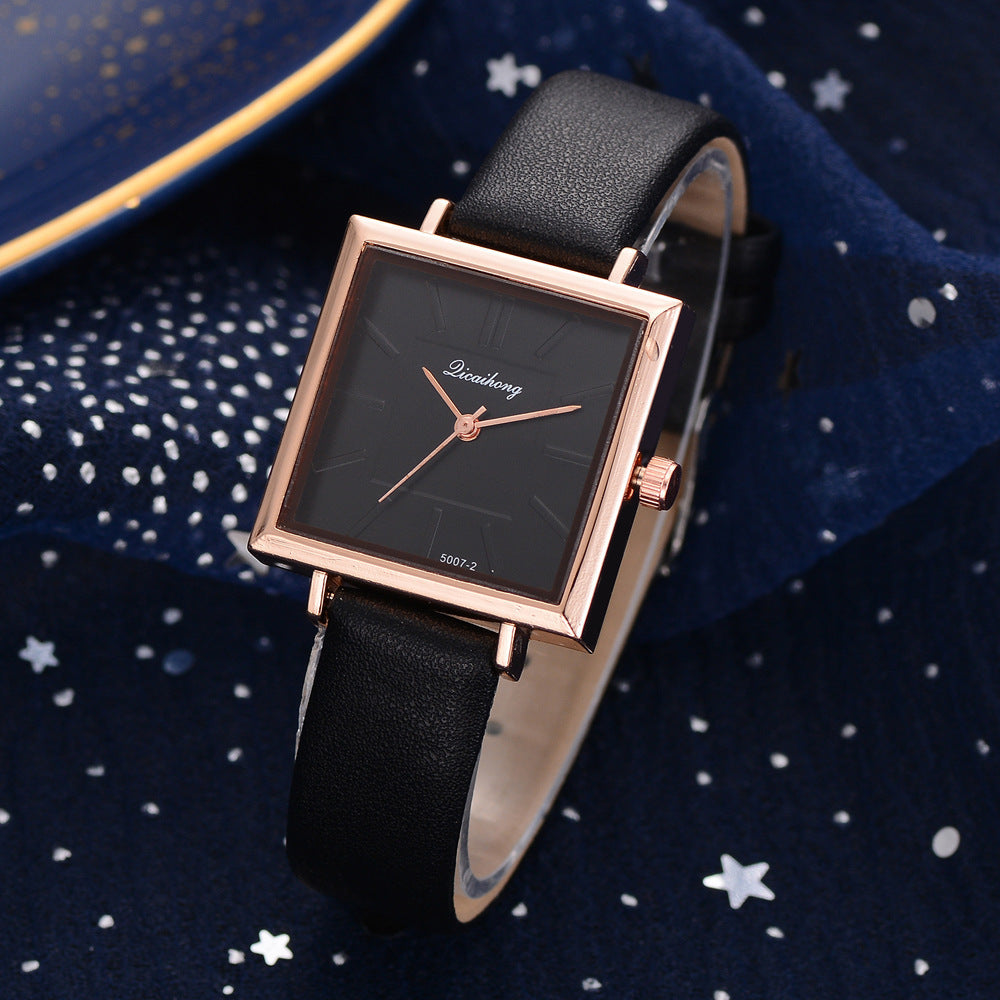 **Ladies Simple Pure Color Watch – Elegant & Functional**
A sleek and stylish **28mm quartz watch** with a **spiral crown** and **ordinary glass mirror**. Features a **chronograph function** and a **pin buckle clasp** for a secure fit. Available in a variety of colors: **white, purple, green, blue, black, pink, and brown**. Ideal for adding a simple, elegant touch to any outfit.