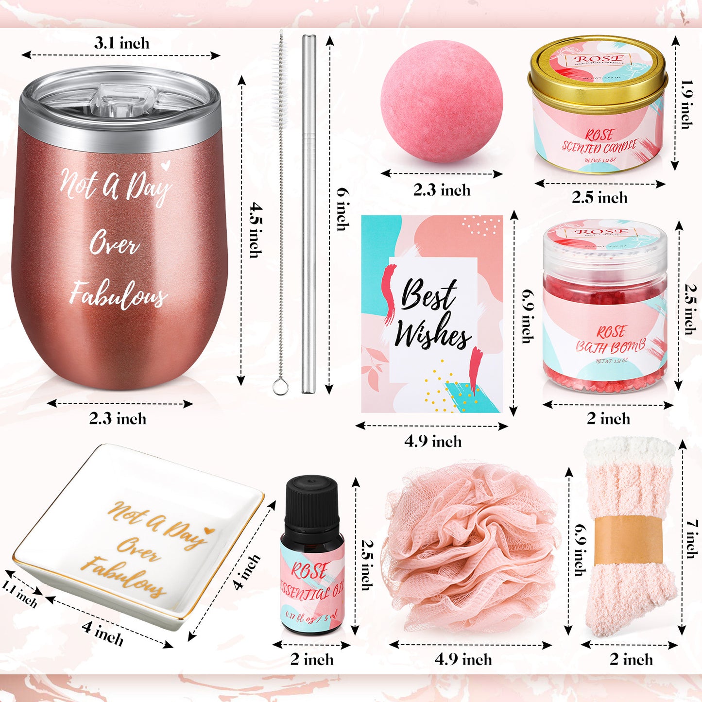 **Bath Salt Gift Box – A luxurious bath salt set for deep cleansing and relaxation. Perfect for a spa-like experience at home or as a thoughtful gift.**