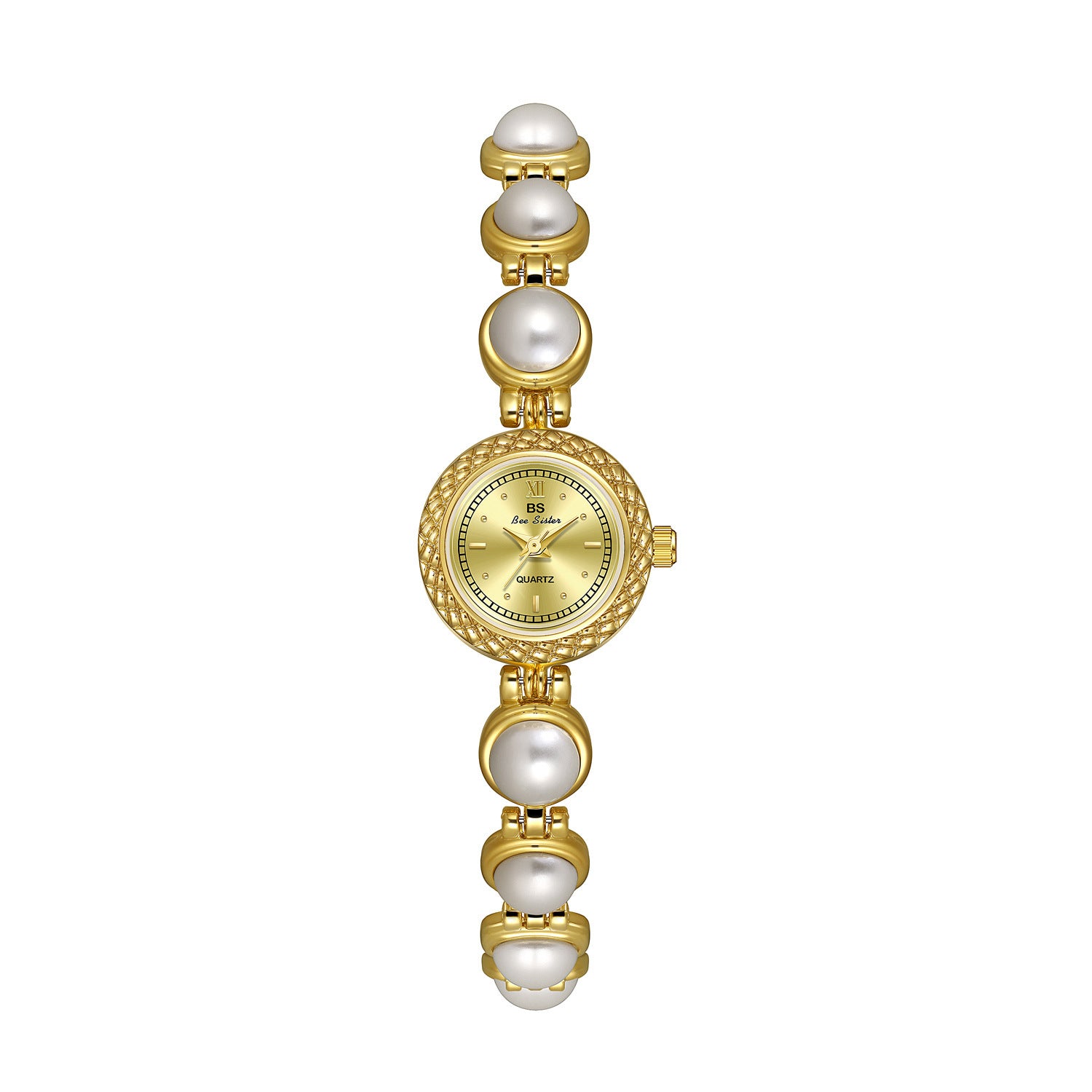 Pearl bracelet women's watch, offering timeless elegance with a fashionable twist for a chic and refined look. #PearlBraceletWatch #TimelessElegance #FashionableTwist #WomensWatch #ChicStyle #LuxuryTimepiece #ElegantAccessories #SophisticatedLook