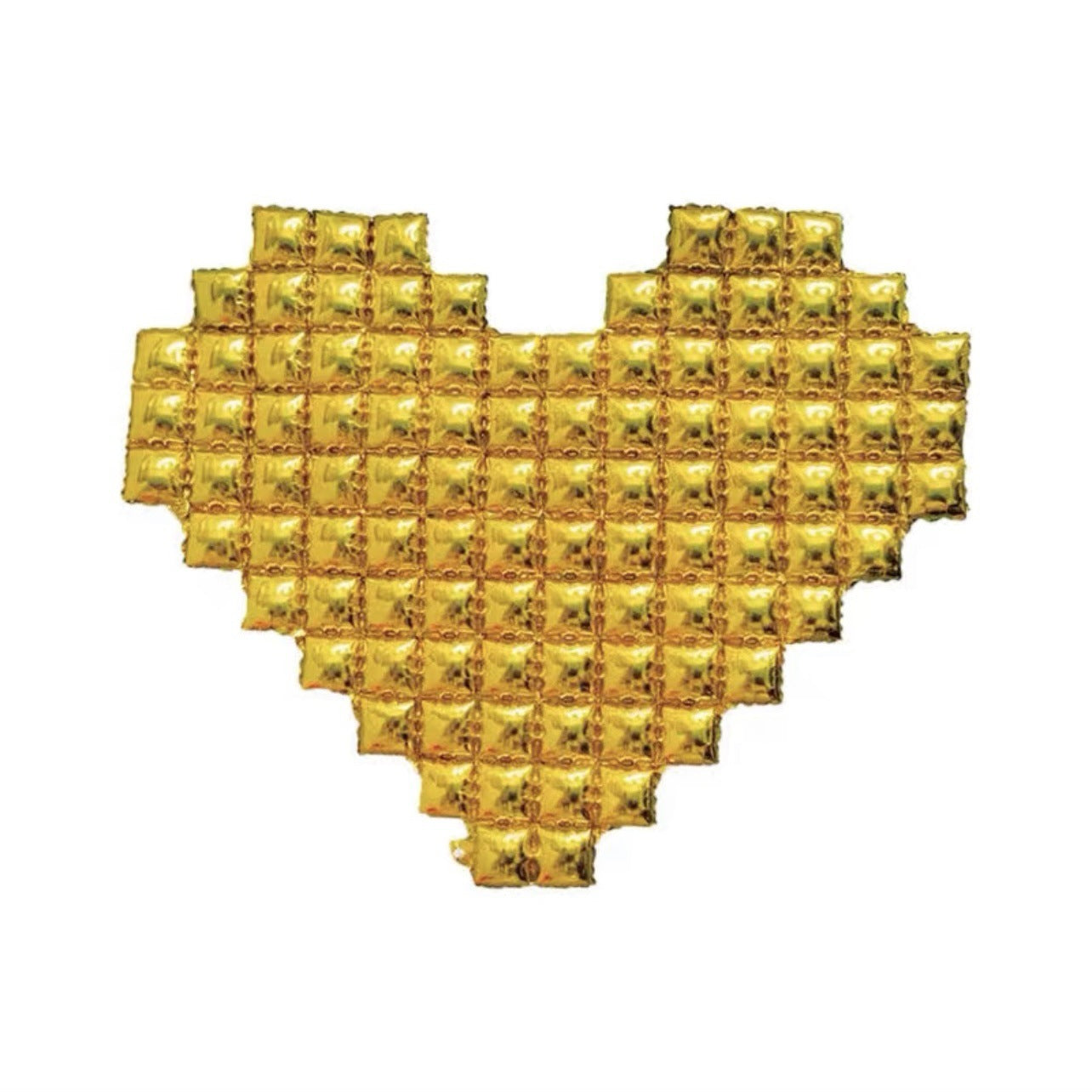 Large Birthday Party Background Wall Balloon made of aluminum film in heart shapes, available in red, silver, gold, and pink. Perfect for themed parties and celebrations.