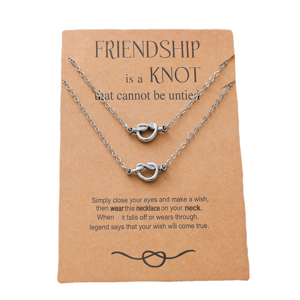 Celebrate the timeless bond of friendship with the Stainless Steel Friendship Necklace, a durable and stylish accessory that embodies connection, trust, and love. Designed with precision and care, this necklace is the perfect gift for those who cherish meaningful relationships.