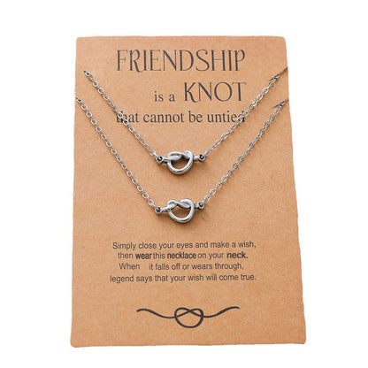 Celebrate the timeless bond of friendship with the Stainless Steel Friendship Necklace, a durable and stylish accessory that embodies connection, trust, and love. Designed with precision and care, this necklace is the perfect gift for those who cherish meaningful relationships.