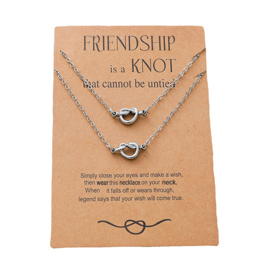 Celebrate the timeless bond of friendship with the Stainless Steel Friendship Necklace, a durable and stylish accessory that embodies connection, trust, and love. Designed with precision and care, this necklace is the perfect gift for those who cherish meaningful relationships.