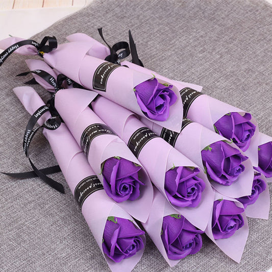 Make every occasion extra special with the Soap Flower Party Gift, a stunning and long-lasting artificial rose that beautifully mimics real flowers. Perfect for weddings, anniversaries, Valentine's Day, birthdays, and party decorations, this elegant soap flower is a timeless symbol of love and appreciation.