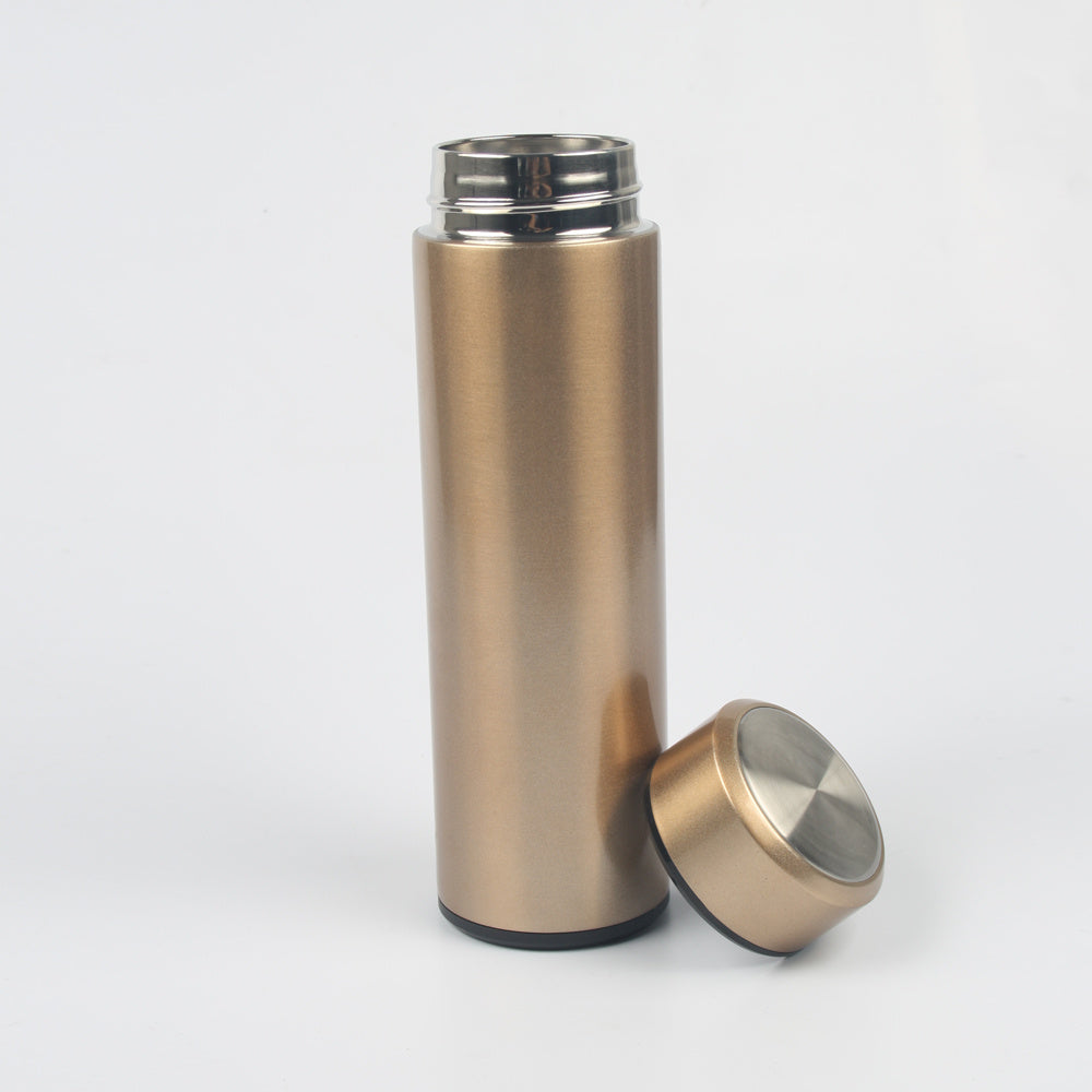 Business gift set featuring a 450ml sports-style thermo cup made of high-quality 304 stainless steel, with insulation performance to keep drinks hot or cold for 6-12 hours.