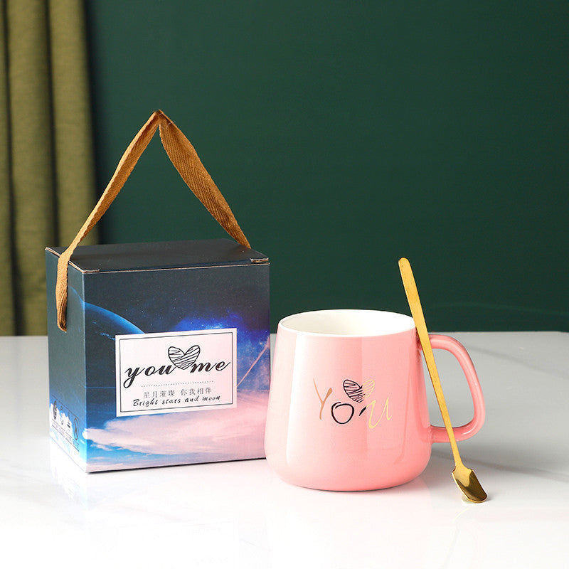 Elegant ceramic cup available in multiple colors including blue, green, pink, yellow red, and more, perfect for gifting or personal use.