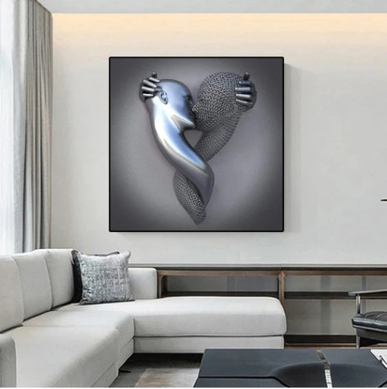 Celebrate love with the Valentine’s Day Wall Art, the perfect romantic gift or home decoration to enhance your space with elegance and warmth. This stunning piece of art is crafted to evoke emotions of love, making it the ideal addition to any living space or special occasion.