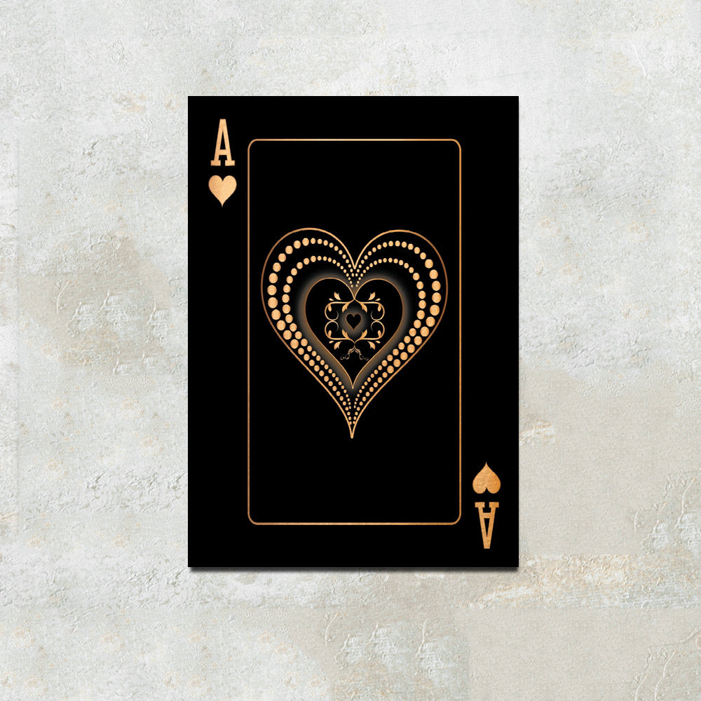 Add a touch of playful elegance to your living space with the Royal Poker Quotes wall art, featuring bold, yellow Queen and King poker quotes. These Nordic-inspired canvas prints bring a contemporary twist to your home décor, making a striking statement in any room.