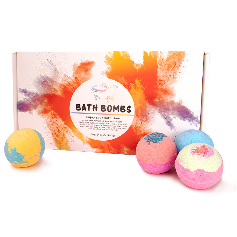 Transform your bath into a luxurious spa retreat with the 14-Piece Salt Bath Bomb Set. Infused with natural minerals, essential oils, and plant extracts, these effervescent bath bombs provide deep relaxation, skin nourishment, and a fragrant, soothing experience.