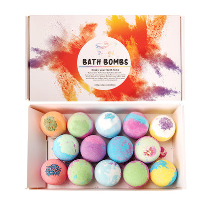 Transform your bath into a luxurious spa retreat with the 14-Piece Salt Bath Bomb Set. Infused with natural minerals, essential oils, and plant extracts, these effervescent bath bombs provide deep relaxation, skin nourishment, and a fragrant, soothing experience.