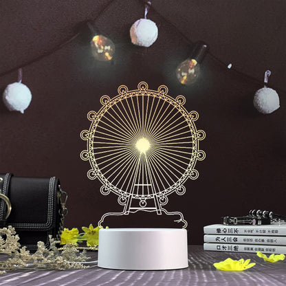 
3D Cartoon Jellyfish USB Night Light with customizable design options, featuring acrylic lampshade and multiple lighting modes. Perfect for gifts, home decor, and creative lighting.