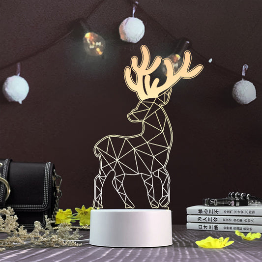 
3D Cartoon Jellyfish USB Night Light with customizable design options, featuring acrylic lampshade and multiple lighting modes. Perfect for gifts, home decor, and creative lighting.