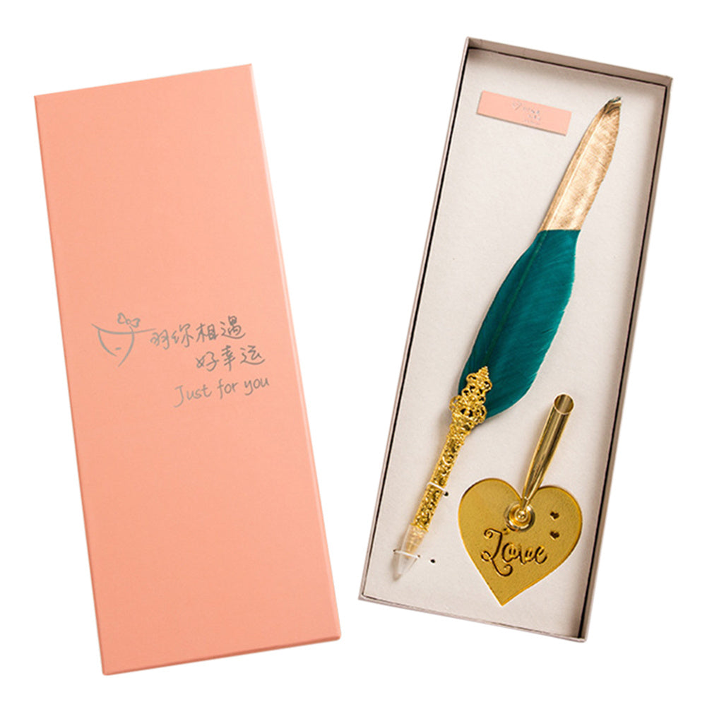 **Water Pen Creative Gift – Elegant Metal Dip Pen Set**  

A sophisticated **metal water pen** featuring a **dip pen ink supply system** for a smooth and creative writing experience. The **metal nib** ensures precision and durability. Packaged in a **luxurious gift box**, this pen set makes a perfect gift or personal accessory for writers, calligraphers, and artists.