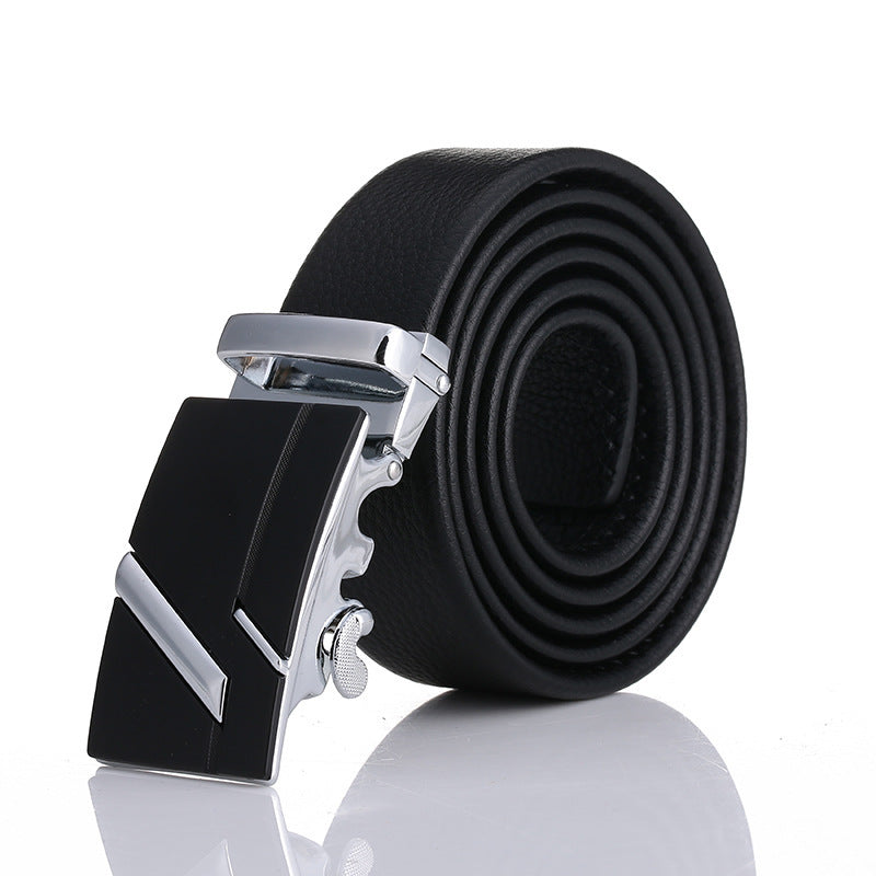 Leather Belt & Wallet Gift Box featuring a premium leather belt and either a stylish watch or wallet, all in a sleek 12 x 12 x 9 cm gift box. A perfect, elegant gift set.