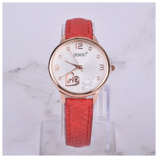 Fashion Creative Boutique Gift Set featuring a belt quartz watch, wallet, and brooch, designed for women with a stylish and functional touch, perfect for gifting.