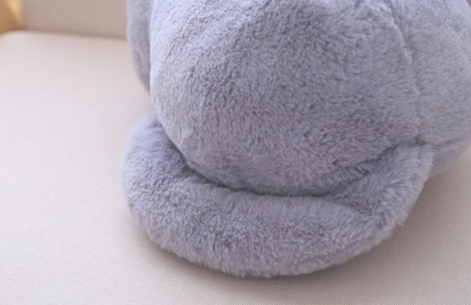 "Cat Plush Doll – A soft and cuddly stuffed animal featuring a pure color back cat design, made with high-quality plush and soft cotton, measuring 33cm. Perfect for room decoration or as a gift for loved ones."