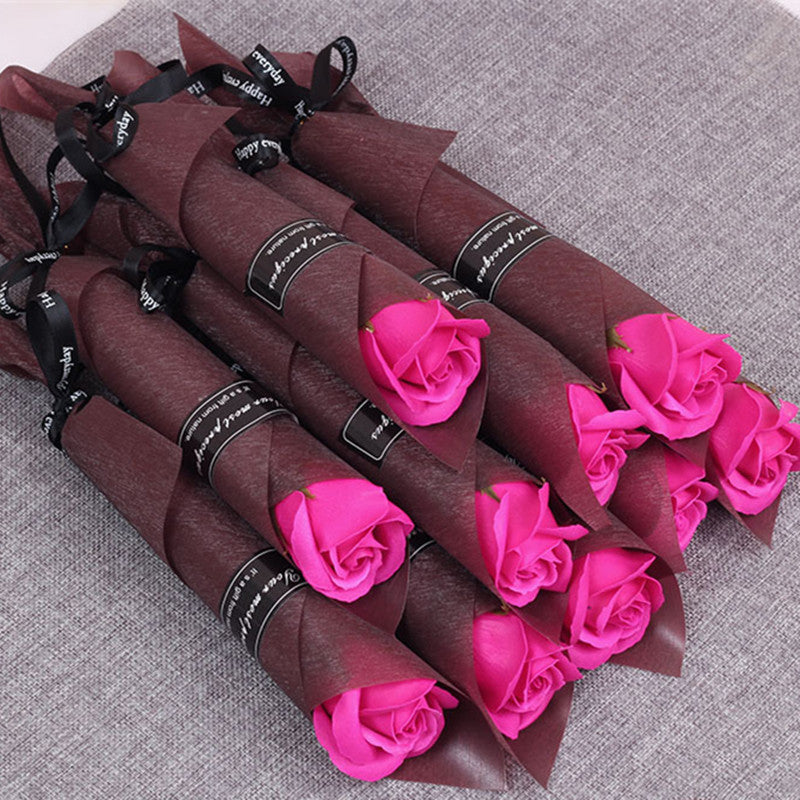Make every occasion extra special with the Soap Flower Party Gift, a stunning and long-lasting artificial rose that beautifully mimics real flowers. Perfect for weddings, anniversaries, Valentine's Day, birthdays, and party decorations, this elegant soap flower is a timeless symbol of love and appreciation.