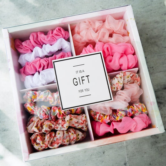Elegant Hair Ring Gift Box for Girls