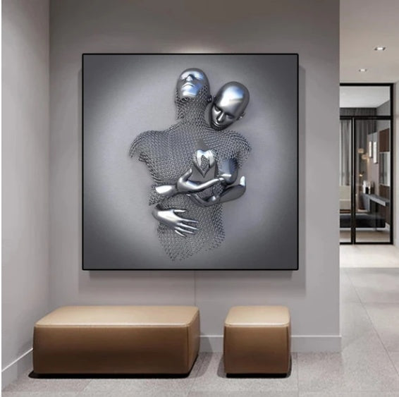 Celebrate love with the Valentine’s Day Wall Art, the perfect romantic gift or home decoration to enhance your space with elegance and warmth. This stunning piece of art is crafted to evoke emotions of love, making it the ideal addition to any living space or special occasion.