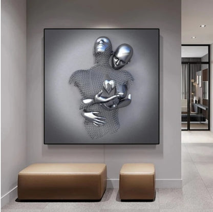 Celebrate love with the Valentine’s Day Wall Art, the perfect romantic gift or home decoration to enhance your space with elegance and warmth. This stunning piece of art is crafted to evoke emotions of love, making it the ideal addition to any living space or special occasion.