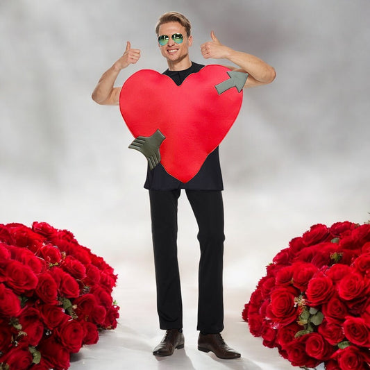 Celebrate Halloween with a twist of romance and fun in the Halloween Love Arrow Costume. This unique costume combines the playful spirit of the season with a heartfelt romantic theme, making it perfect for couples or anyone looking to add a touch of love to their Halloween festivities