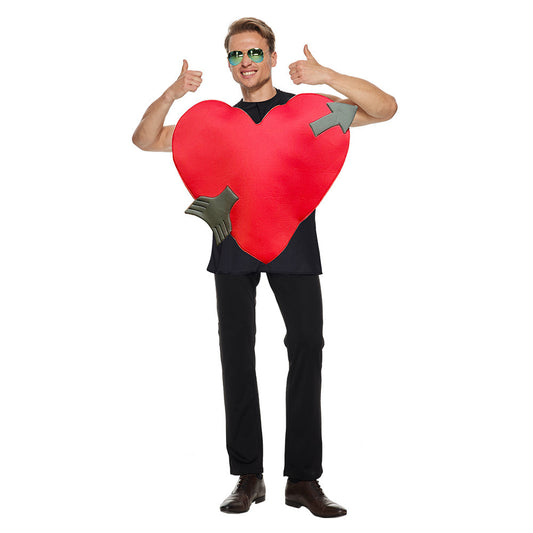 Celebrate Halloween with a twist of romance and fun in the Halloween Love Arrow Costume. This unique costume combines the playful spirit of the season with a heartfelt romantic theme, making it perfect for couples or anyone looking to add a touch of love to their Halloween festivities