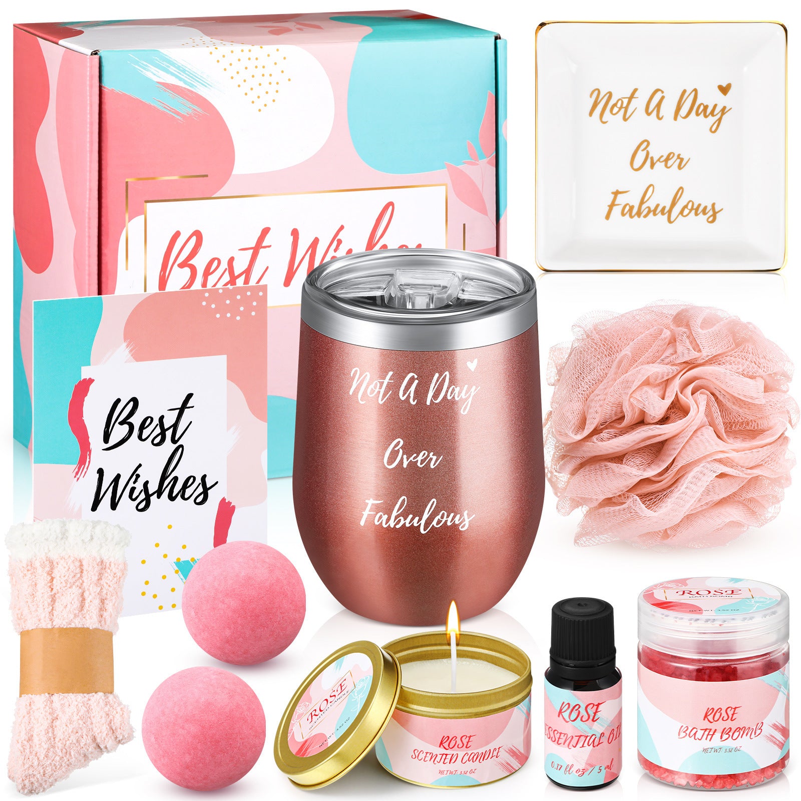 **Bath Salt Gift Box – A luxurious bath salt set for deep cleansing and relaxation. Perfect for a spa-like experience at home or as a thoughtful gift.**
