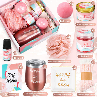 **Bath Salt Gift Box – A luxurious bath salt set for deep cleansing and relaxation. Perfect for a spa-like experience at home or as a thoughtful gift.**