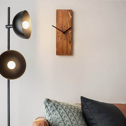 Add a touch of classic charm and timeless elegance to your living space with the Vintage Solid Wood Art Deco Rectangular Wall Clock. Designed to blend beautifully into your home décor, this sophisticated piece brings both functionality and style to any room.