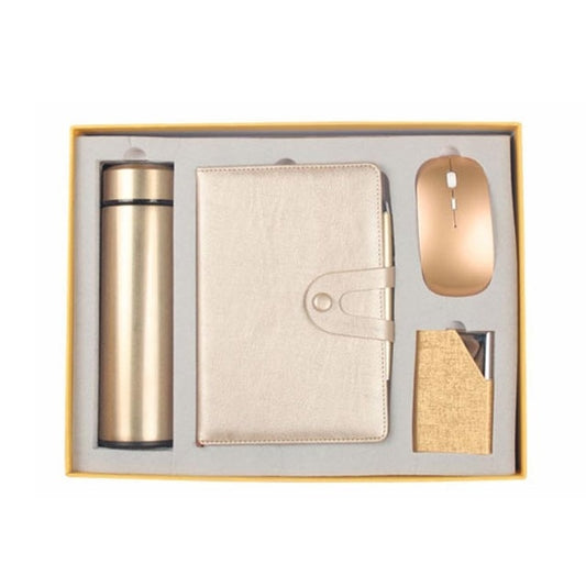 Business gift set featuring a 450ml sports-style thermo cup made of high-quality 304 stainless steel, with insulation performance to keep drinks hot or cold for 6-12 hours.