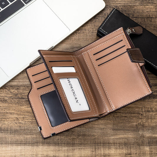 **Men's Gift Set – Stylish & Functional 🎁** A **chronograph** watch with a **PU strap** and **stainless steel buckle**, paired with a sleek wallet. The **4.0cm dial** and **24x2cm strap** offer a comfortable fit. Perfect for any occasion! ⌚💼