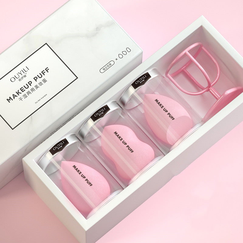 Beauty Sponge Puff Set – A variety of makeup sponges for flawless application, perfect for all skin types. Available in multiple color options for seamless blending.