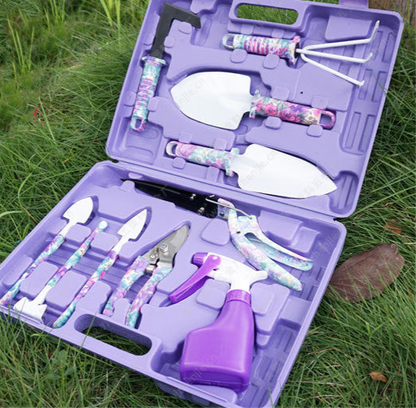 10-Piece Set Of Garden Tools
