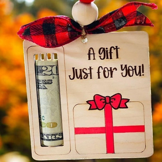 Wooden Heirloom Money Holder, compact 8cm design, ideal for gifting cash, cards, or keepsakes, crafted from premium wood with a timeless aesthetic