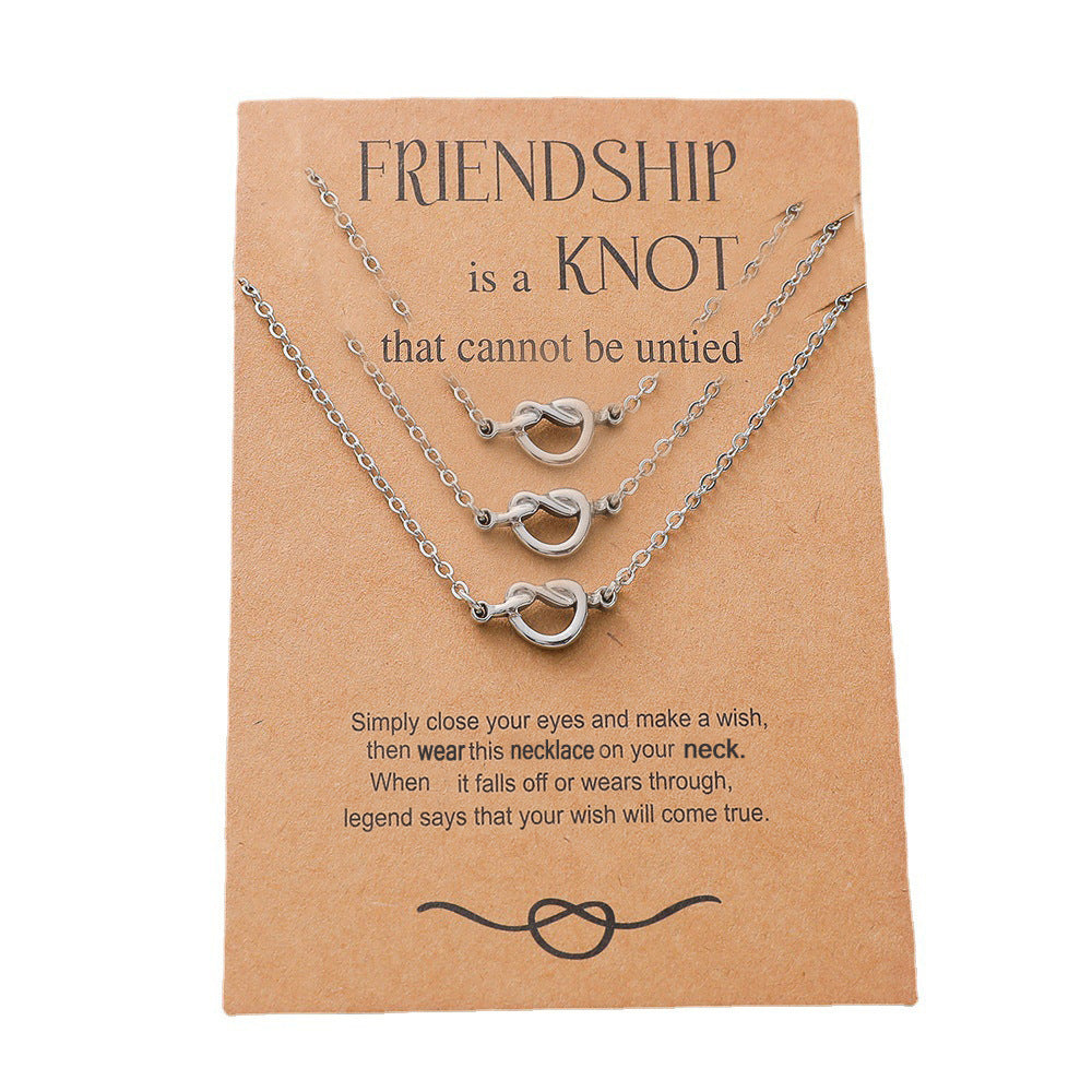 Celebrate the timeless bond of friendship with the Stainless Steel Friendship Necklace, a durable and stylish accessory that embodies connection, trust, and love. Designed with precision and care, this necklace is the perfect gift for those who cherish meaningful relationships.