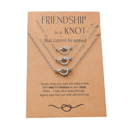 Celebrate the timeless bond of friendship with the Stainless Steel Friendship Necklace, a durable and stylish accessory that embodies connection, trust, and love. Designed with precision and care, this necklace is the perfect gift for those who cherish meaningful relationships.