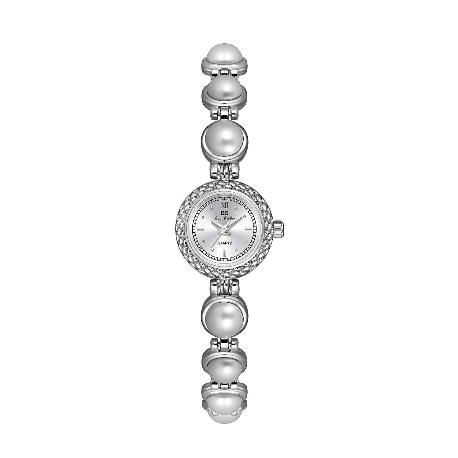 Pearl bracelet women's watch, offering timeless elegance with a fashionable twist for a chic and refined look. #PearlBraceletWatch #TimelessElegance #FashionableTwist #WomensWatch #ChicStyle #LuxuryTimepiece #ElegantAccessories #SophisticatedLook