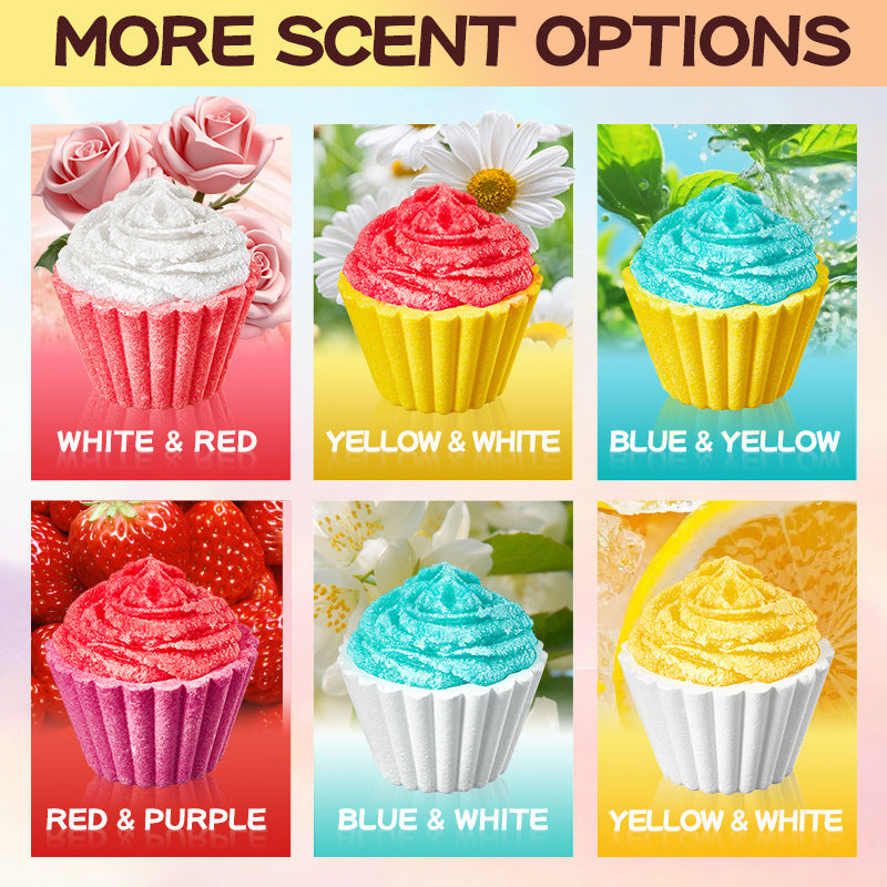 **Ice Cream Bath Salt Gift Set – Exfoliate & Refresh**  

Indulge in a luxurious bath with this **set of six 100g bath salt balls**, designed to **exfoliate, hydrate, and refresh** all skin types. Inspired by ice cream, these bath salts provide a fun, soothing experience while leaving your skin soft and glowing. Perfect for gifting or treating yourself! 🍨✨