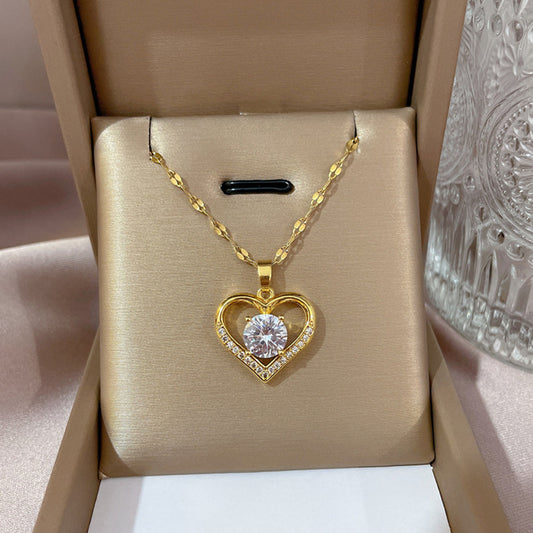 Show your love and appreciation with the Stylish Heart Necklace, a stunning piece that makes the perfect gift for birthdays, anniversaries, or any special occasion. This beautifully crafted necklace combines elegance, modern style, and timeless design to create a meaningful accessory that will be cherished for years.