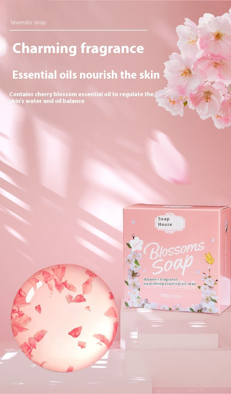 **Women's Rose Petals Handmade Soap – Luxurious handmade soap infused with real rose petals, perfect for neutral skin. Gently cleanses, nourishes, and refreshes.**
